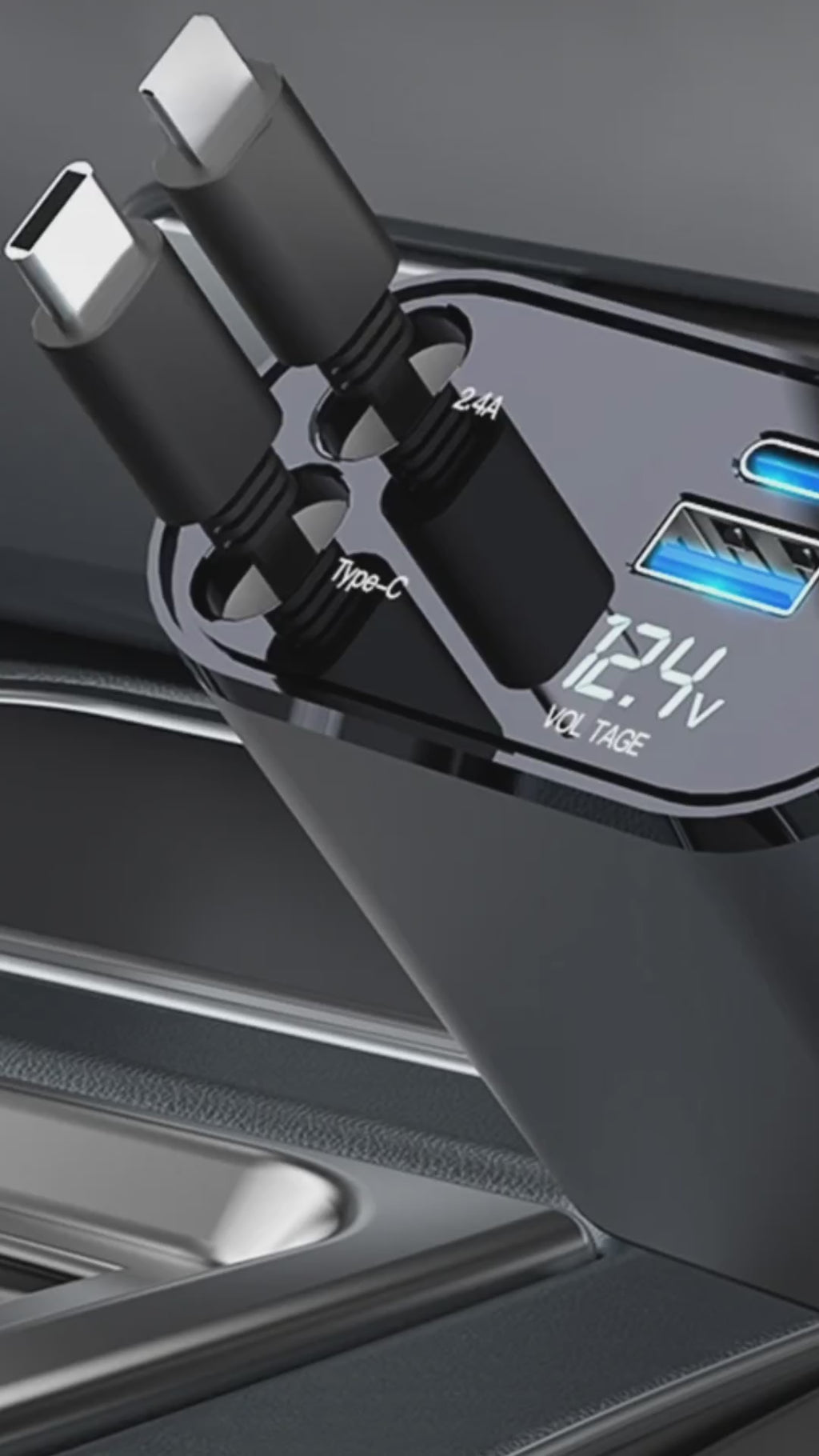 Adaptateur chargeur pour voiture