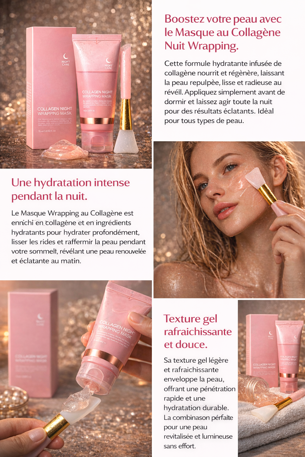 Masque au collagène